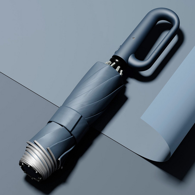 준성 비너그립 거꾸로 3단 자동 우양산 암막 자외선 차단 UV 차단