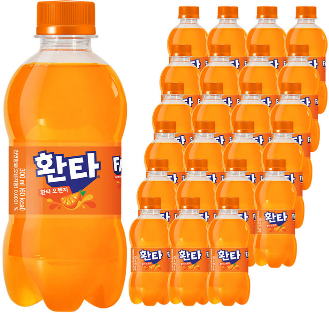환타 오렌지, 300ml, 24개
