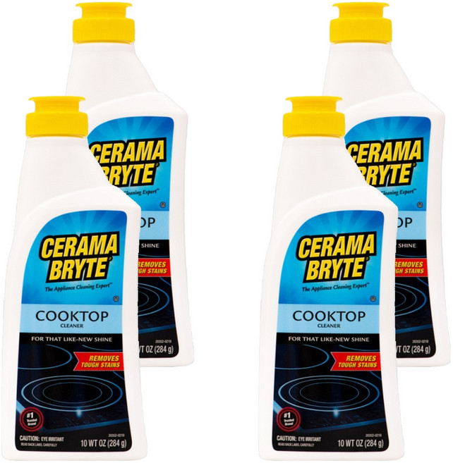 세라마브라이트 전기레인지 쿡탑 크리너, 284g, 4개