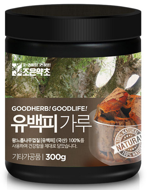조은약초 프리미엄 유백피분말, 1개, 300g