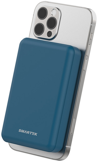 스마텍 PD 20W 고속충전 맥세이프 보조배터리 10000mAh 멀티단자, ST-CMB10, 네이비