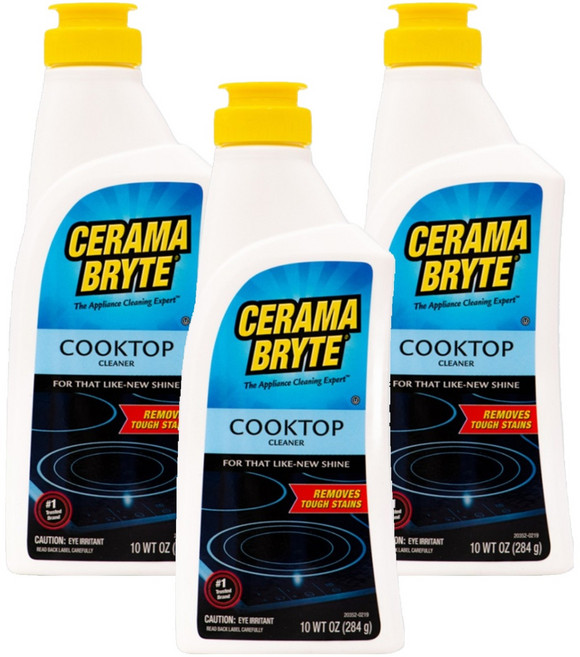 세라마브라이트 전기레인지 쿡탑 크리너, 284g, 3개