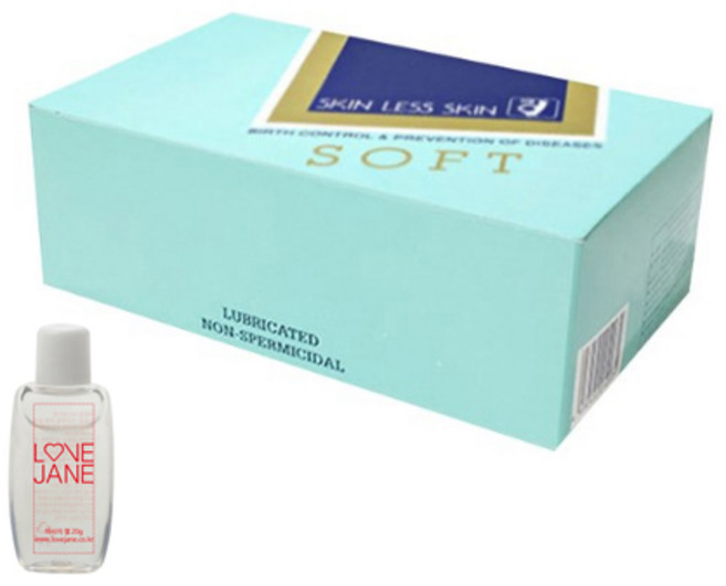 오카모토 스킨레스2000 콘돔 100P 러브제인 꼬마젤, 100개입, 1개