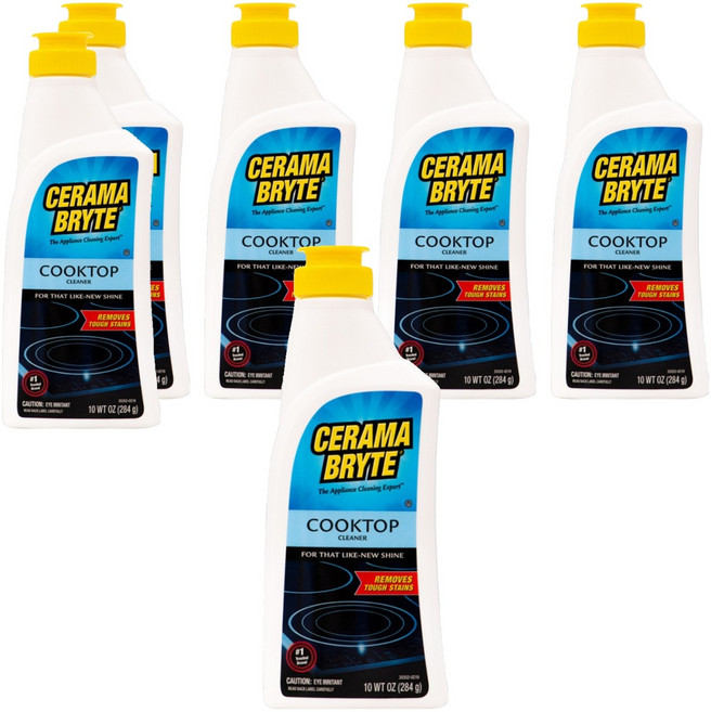 세라마브라이트 전기레인지 쿡탑 크리너, 284g, 6개