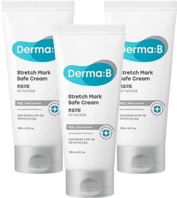 더마비 튼살 크림, 180ml, 3개