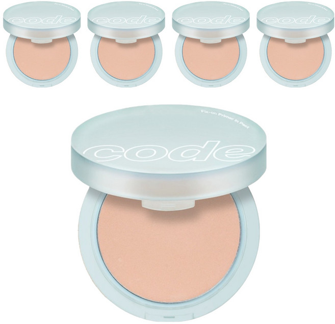 코드글로컬러 픽스온 프라이머 인 팩트 11g, 23호 내추럴, 5개