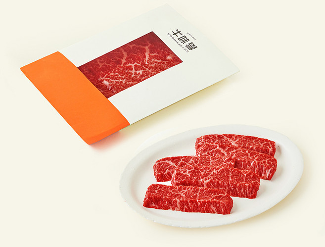 우미학 한우 살치살 1++등급 구이용 200g (냉장), 1세트