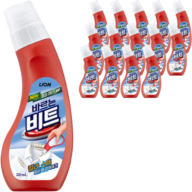 비트 바르는 얼룩 제거제, 220ml, 15개
