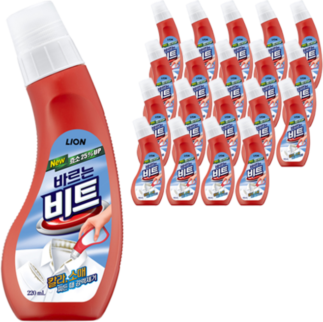 비트 바르는 얼룩 제거제, 220ml, 20개