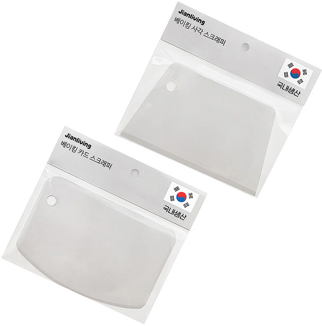 지안리빙 베이킹 스크래퍼 세트, 1개