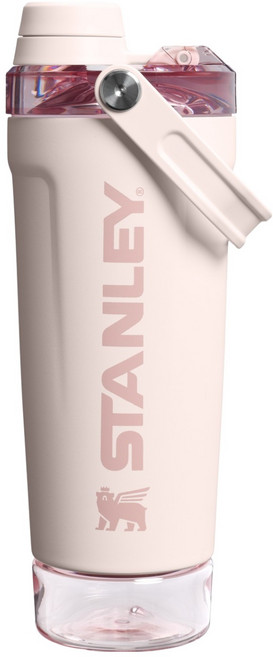 스탠리 바이탈라이즈 쉐이커 텀블러 + 컨테이너 103ml, 로즈쿼츠, 591ml, 1세트