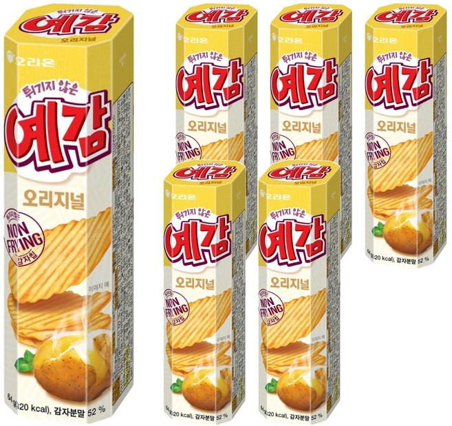 오리온 예감 오리지널, 64g, 6개