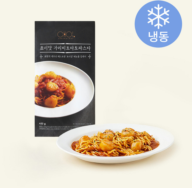 쵸이닷 가리비 토마토파스타(냉동), 450g, 1개
