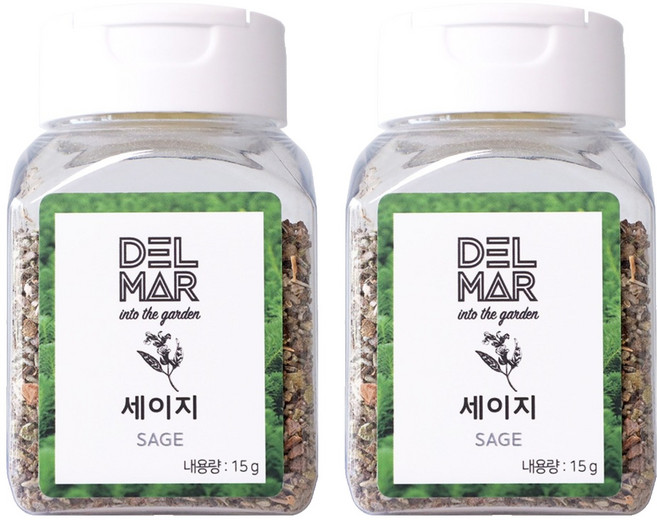 딜리셔스마켓 세이지홀 천연향신료, 15g, 2개
