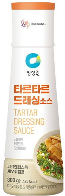 청정원 타르타르 드레싱 소스, 300g, 1개