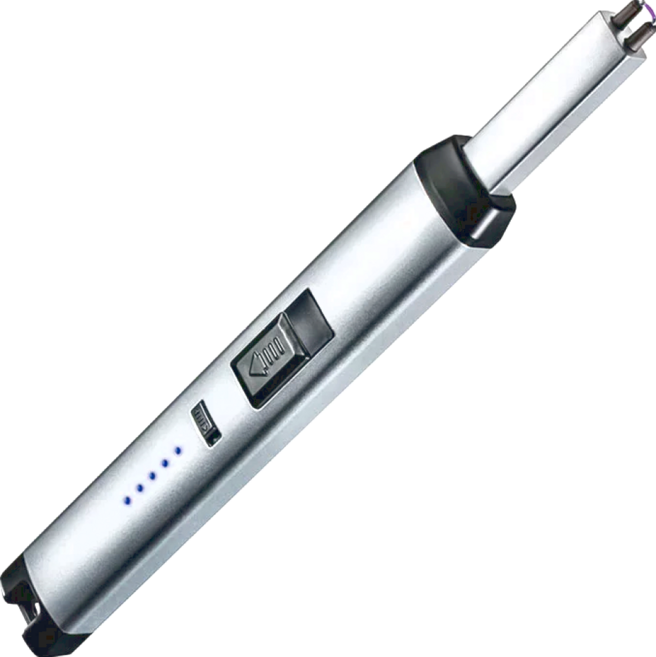 Reflects 質感電弧點火器 ABS塑膠 鋁材質 長2.5 x 寬1.8 x 高23cm, 1個