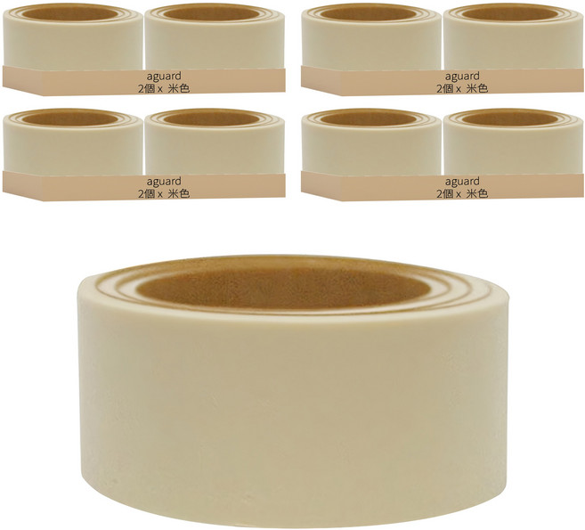 aguard 防撞泡棉膠帶 1m, 米色, 8個