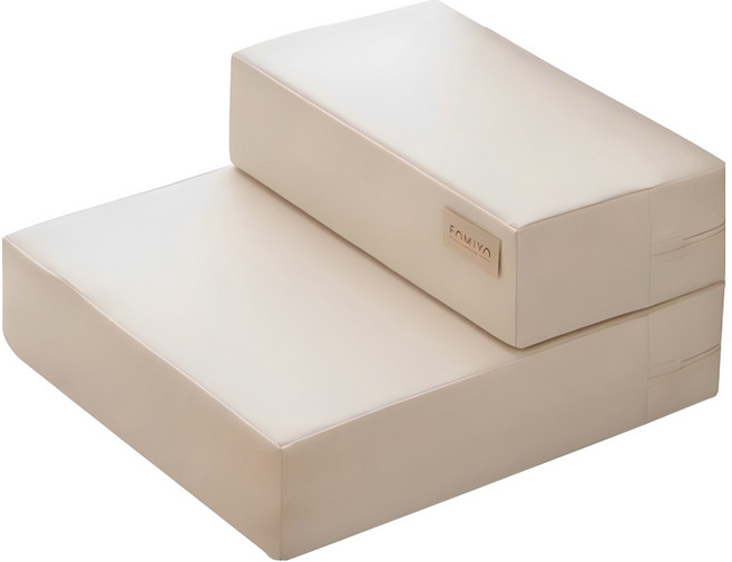 파미야 논슬립 변신형 강아지 계단, 아이보리, 1개