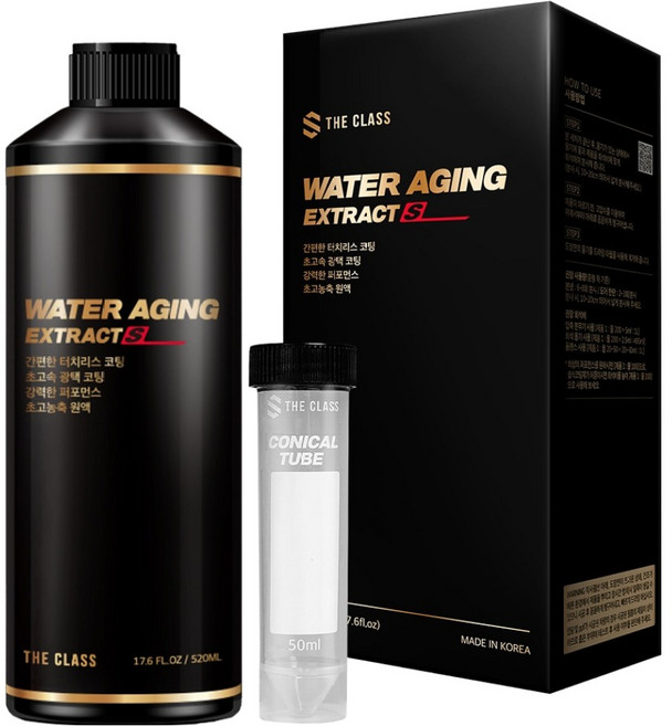 더클래스 워터에이징 익스트렉트S 초간편 터치리스 초고농축 원액 물왁스, 1개, 520ml