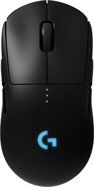 logitech G 羅技G Pro 無線電競滑鼠 原廠保固, G Pro, 黑色