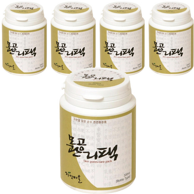 Jayeonmaeul 모공 관리팩, 1개, 5개