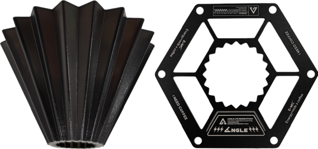 ANGLE 兩用咖啡濾杯燈罩, 不鏽鋼, 1層, 1個