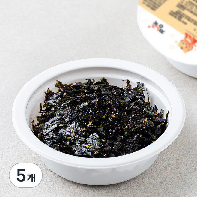 짱죽 반찬 잔새우김자반, 12g, 5개, 혼합맛(잔새우/김자반)