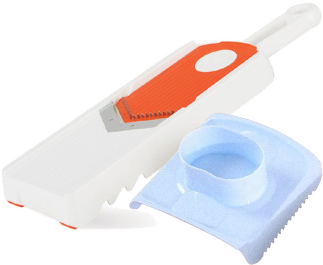 곰돌이 분리형 양면 V채칼 슬라이서, 혼합 색상, 1개