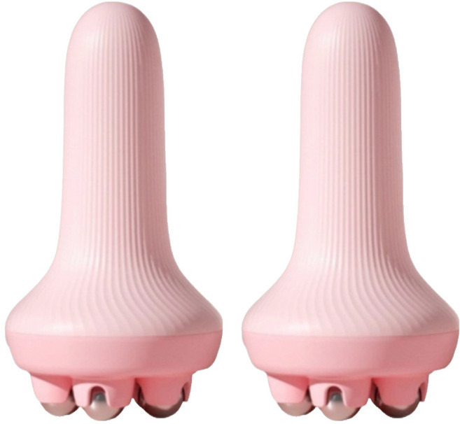 포유리빙 마사지 볼 기구, 핑크, 2개