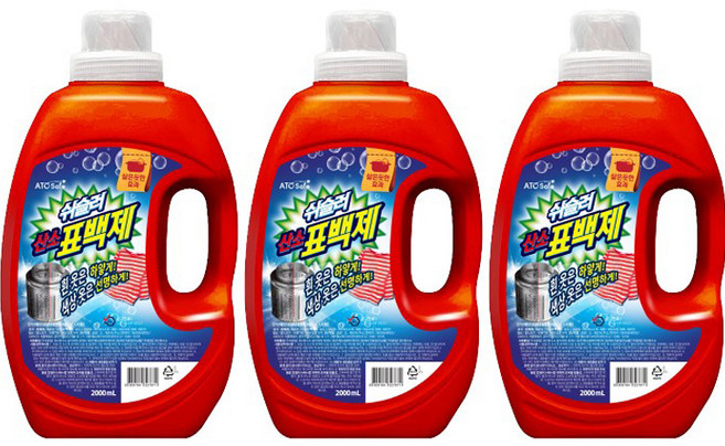 쉬슬러 산소 표백제, 2L, 3개