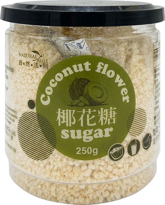 NATURAL RULE 自然法則 椰花糖, 250g, 1罐