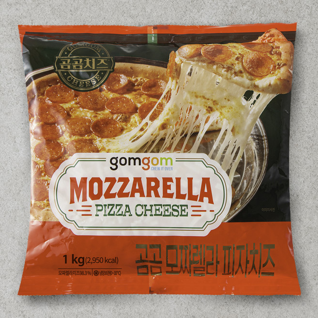 곰곰 모짜렐라 피자치즈 (대용량), 1kg, 1개입, 1개