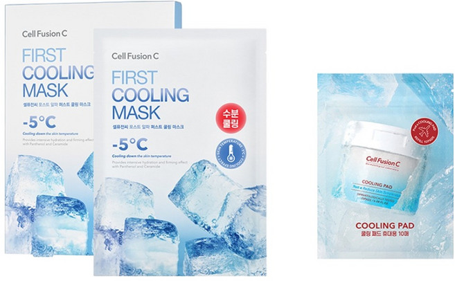 셀퓨전씨 포스트 알파 퍼스트 쿨링 마스크, 5개입, 1개