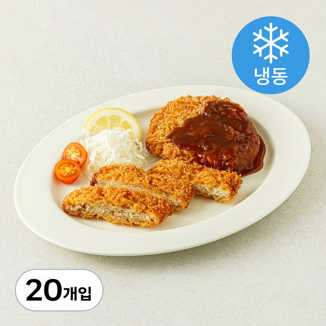 하늘푸드 수제등심돈까스 (냉동), 130g, 20개입