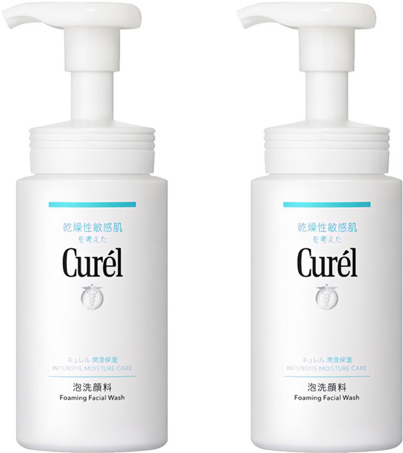 Curel 珂潤 潤浸保濕 洗顏慕絲, 150ml, 2瓶