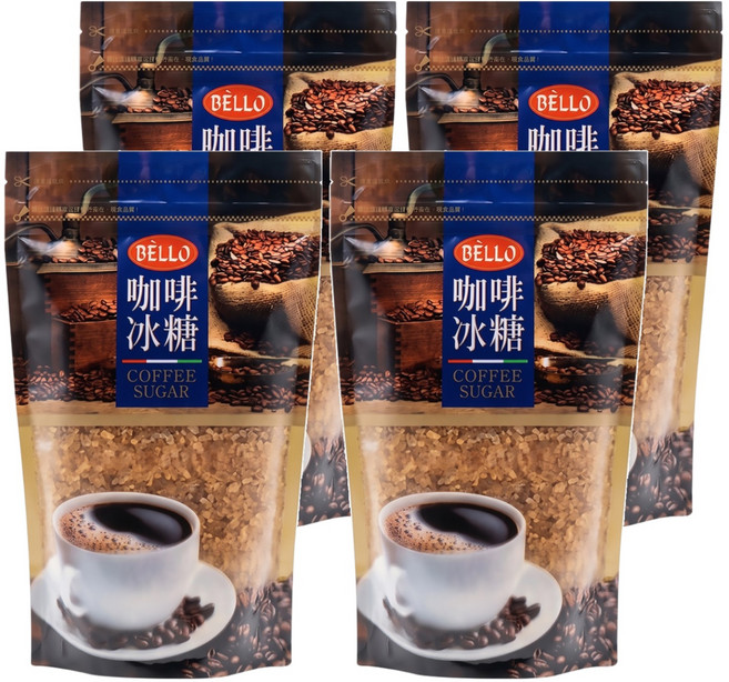 BELLO 貝諾 咖啡冰糖立袋, 4包
