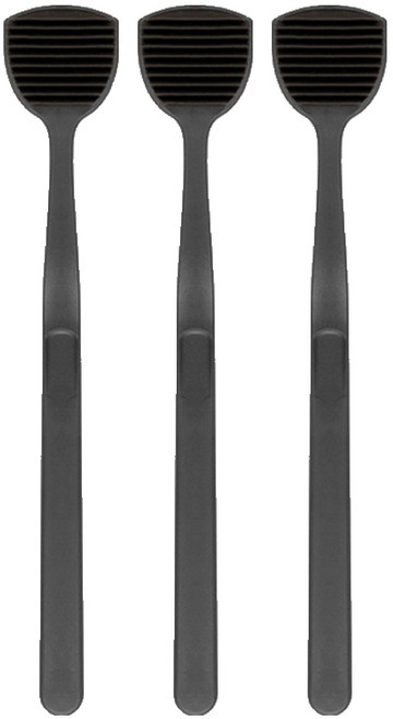 생활도감 혀클리너 검은색, 1g, 3개