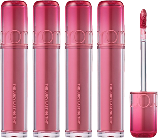 롬앤 더 쥬시 래스팅 틴트, 04 피그피그, 4개