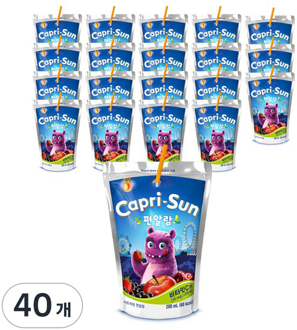 카프리썬 펀알람, 200ml, 40개