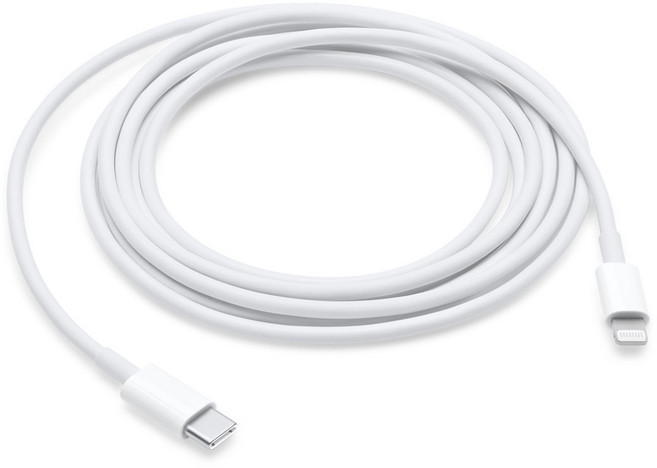 Apple 정품 Lightning-C타입 충전 케이블, MQGH2FE/A, 1개, 2m, 2m × 1개
