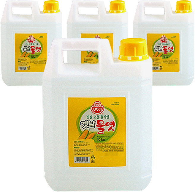 오뚜기옛날 물엿, 10kg, 4개