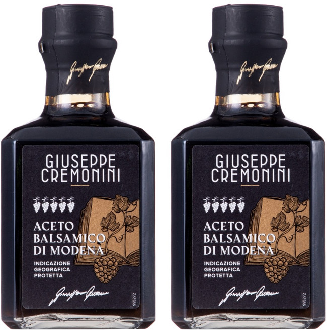 쥬세페크레모니니 모데나 발사믹 식초 5그레이프, 250ml, 2개
