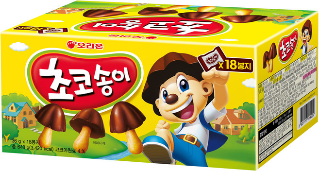 초코송이, 648g, 1개