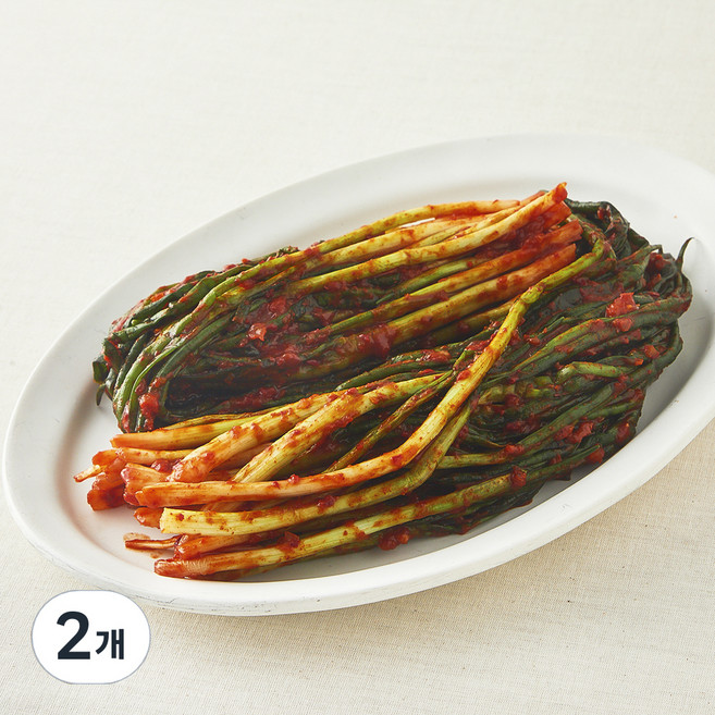 모산김치 갓담근 파김치, 500g, 2개