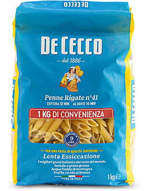 데체코 펜네 리가테 파스타면, 1kg, 1개