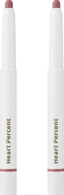 하트퍼센트 비건뷰티 도트 온 무드 립펜슬 0.8g, 19더스티핑크, 2개