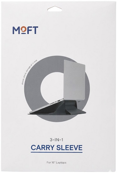 MOFT 隱形立架筆電包 16吋 376g, 棕橘色, 1個