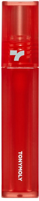 TONYMOLY 韓國原廠直供 完美耀眼唇釉, 06 Red Shocking, 1支