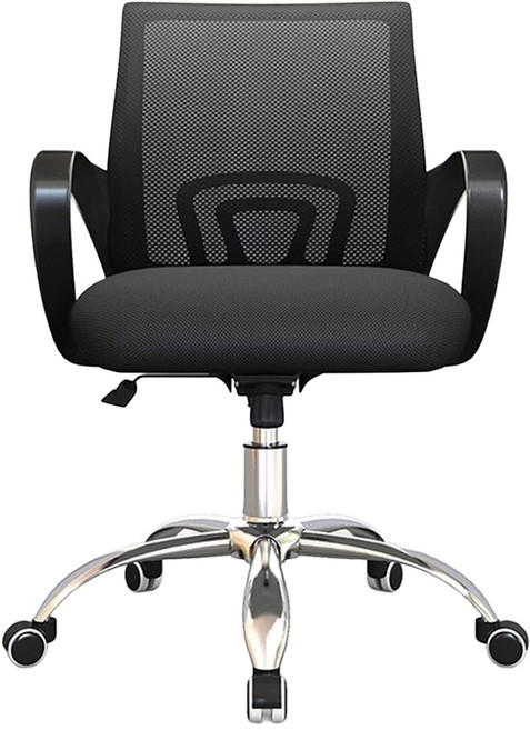 E家工廠 辦公椅 394-HB, 黑色, 1個