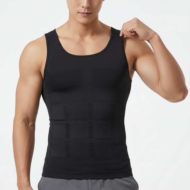 바이로쏘 남성용 바디쉐이퍼 나시 보정 속옷 BRS145